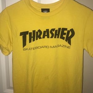yellow men thrasher